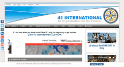 Desktop Screenshot of 41international.net
